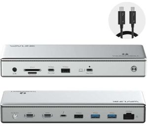 DOCKING STATION 13 PUERTOS 4K HDMI 100W WAVLINK