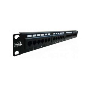 PATCH PANEL TEKLINK PPC-24P6A-TEK CAT6 24P 1U UL
