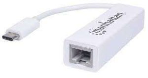 CONVERTIDOR USB C A RJ45 MANHATTAN 507585