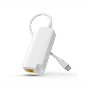 CONVERTIDOR DE LIGHTNING A RJ45 10/100 MBPS PROCET POE SYSTEM #B0C88T66KR
