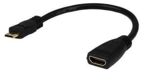 CONVERTIDOR MINI HDMI A HDMI M-H ARGOM ARG-CB-0052