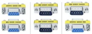 CONVERTIDOR 9 PIN 3 UNIDADES (F-F, M-F, M-M) DTECH #B0BQRQGQ43