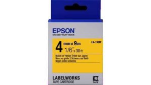 CINTA IMPRESORA EPSON LK-AYBW NEGRO AMARILLO