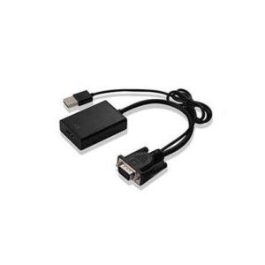 CONVERTIDOR VGA A HDMI C/AUDIO M-H 1080P.
