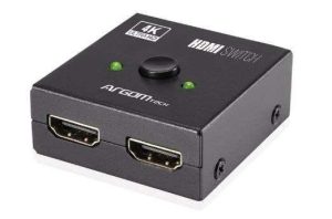 SWITCH HDMI 2 PUERTOS ARGOM ARG-AV-5120 4K HD BIDIRECCIONAL