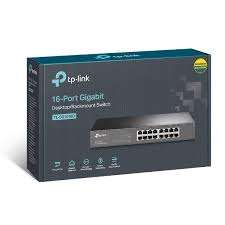 CONCENTRADOR RED 16 PUERTOS SWITCH 10/100/1000 TL-SG1016D