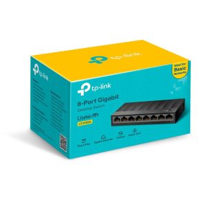 CONCENTRADOR RED 8 PUERTOS SWITCH 10/100/1000M LS1008G/TL-SG1008D TP-LINK