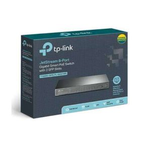 CONCENTRADOR RED 8 PUERTOS POE+ 2 TP-LINK SG2210P