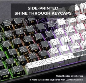 JUEGO DE TECLAS PARA TECLADO MECANICO XVX TOPOGRAPHIC