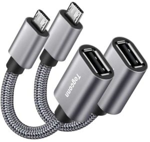 ADAPTADOR OTG USB-C A USB-MICRO PACK 2 UND TOGCONN