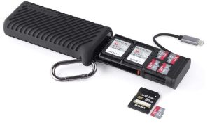 LECTOR DE TARJETAS SD DE ALTA VELOCIDAD USB 3.1 TIPO-C SD PGYTECH CREATEMATE /TF ESTUCHE DE TRANSPOR