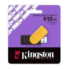MEMORIA USB 512GB 3.2 KINGSTON DATATRAVELER EXODIA S DTXS/512GB