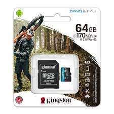 MEMORIA MICRO 64GB SD CANVAS SELECT KINGSTON SDCS3/64GB