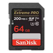 MEMORIA 64GB SANDISK EXTREME PRO UHS-I SDXC SDSDXXU-064G-ANCIN