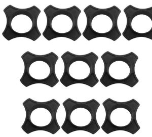 ANILLOS ANTIDESLIZANTES DE GOMA PARA MICROFONO PAQ 10