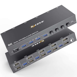 SWITCH KVM DISPLAYPORT DE 8K NAWEN #B0CZDP28FB