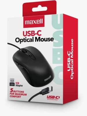 MOUSE USB-C MAXELL #348624 MOWR-105C