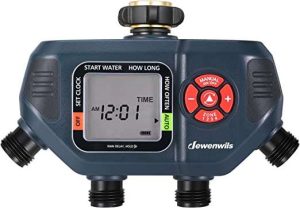 TIMER DE RIEGO DIGITAL DEWENWILS 4 PUERTOS DE SALIDA B09C23JD4D