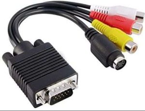CONVERTIDOR VGA A S-VIDEO/RCA