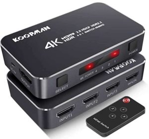 SWITCH HDMI 3 PUERTOS 4K 3D UGREEN