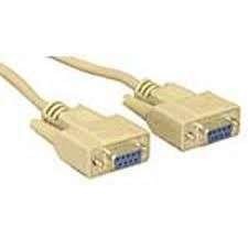CABLE NULL MODEM 9PIN H-H 1.8MTS # 181404 JAMECO