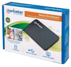 ENCAPSULADOR 2.5 SATA USB 2.0 MANHATTAN #130042