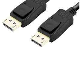 CABLE DISPLAY PORT A DISPLAY PORT 1.8 MTS AMAZON BASICS