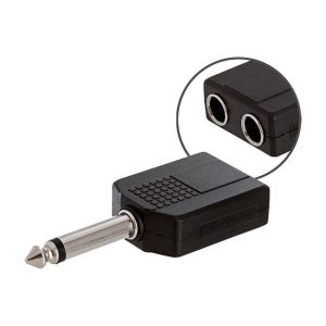 ADAPTADOR 1/4 MONO A 2 3.5MM ST MONOPRICE 7215