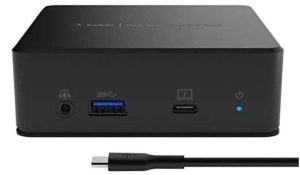 ESTACION DE ACOPLAMIENTO USB C DOBLE PANTALLA BELKIN 745883813667 NEGRO