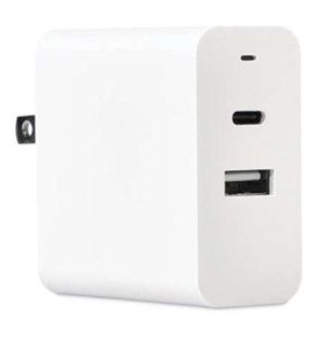 CARGADOR USB-C+USB-A JENSEN 30W #JPCH30ACPDV