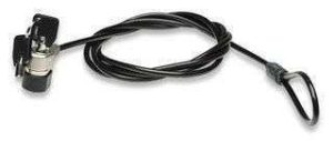 CANDADO LAPTOP 1.8 MTS CON LLAVE Y FORRO NEGRO MH #440240 MANHATTAN