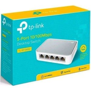CONCENTRADOR RED 5 PUERTOS SWITCH 10/100 TL-SF1005D TP-LINK