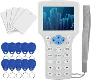 MULTIFRECUENCIA NFC RFID COPIADORA LECTOR ESCRITOR DUPLICADOR PARA TARJETAS DE IDENTIFICACIÓN IC AS