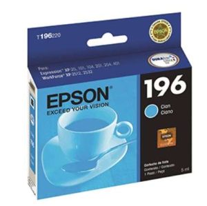 TINTA EPSON CYAN T196220