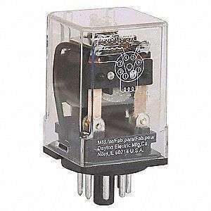 RELE 12 VAC 10A 8PIN #5X825M DAYTON