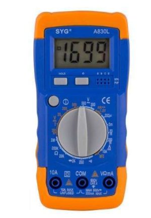 MULTIMETRO DIGITAL LCD BACKLIT 830L #390-501 PARTS EXPRESS