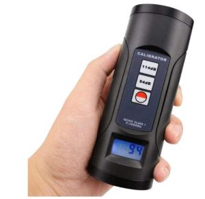 CALIBRADOR DIGITAL DE NIVEL DE SONIDO 94DB Y 114DB PARA MICRÓFONO DE 1/2" Y 1" PULGADAS, HERRAMIENTA