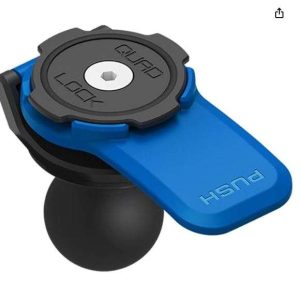 QUAD LOCK SOPORTE ADAPTADOR DE BOLA DE 1" PARA TELÉFONOS IPHONE Y SAMSUNG GALAXY