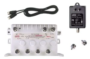 BOOSTER TV 4 VIAS AMPLIFICADO 10DB 50-400MHZ