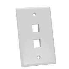 PLACA PARED 2 TOMA BLANCA NFP-1028 QUEST
