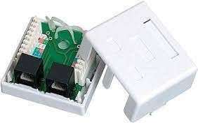TOMA MODULAR PARCHE RJ45 DOBLE NSB-5130 QUEST