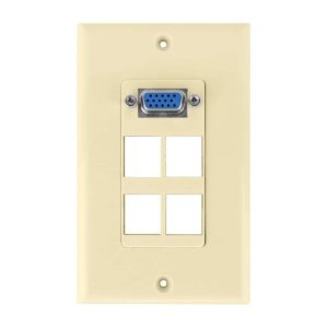 PLACA PARED VGA C/4 POSICIONES # 8731