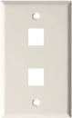 PLACA PARED 2 TOMAS CAT6A BLANCA KWHD9 #151-166 AUDTEK