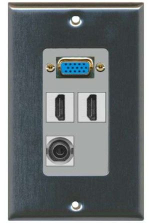 PLACA PARED VGA/HDMI/AUDIO RITEAV NSRA37109
