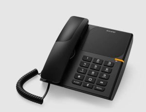 TELEFONO ALCATEL T28 NEGRO/MONTABLE EN PARED