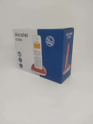 TEL. INAL. ALCATEL E355LA BLANCO ROJO