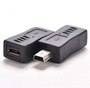 ADAPTADOR MINI USB A MICRO USB 28147 PARA CARGADOR CELULAR