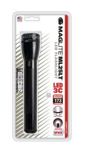 FOCO MAGLITE 3C NEGRO LED ML25LT-S3016