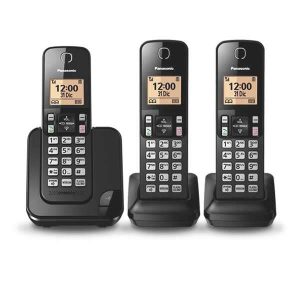 TEL. INAL. PANASONIC KX-TGC353LAB 3 AURICULAR NEGRO