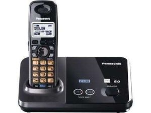 TEL. INAL. PANASONIC KX-TG9581B 2 LINEAS NEGRO